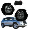 Kimpiris - Προβολείς Ομίχλης Για Toyota Rav 4 05-12 / Yaris 05-11 / Auris 06-12 / ΙQ 09-16 / Avensis 03-12 / Peugeot 106 92-95 / 107 12-14 2 Τεμάχια