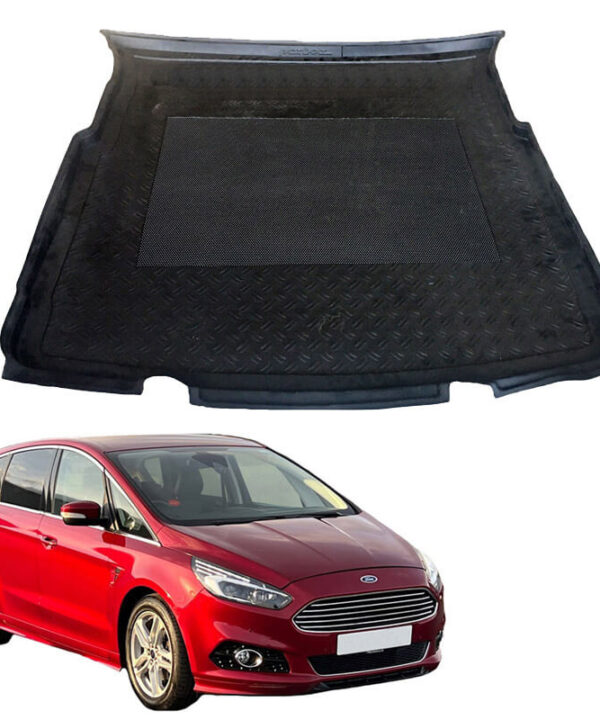 Kimpiris - Πατάκι Πορτ-Παγκάζ 3D Σκαφάκι Για Ford S-Max 06-15 Μαύρο 01-364 PEX