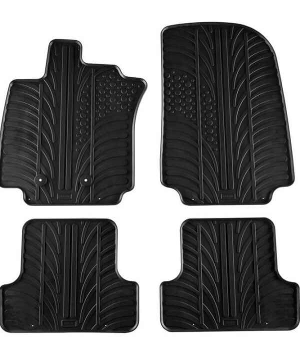 Kimpiris - Πατάκια Αυτοκινήτου Gledring 0041 Renault Clio III 2005-2012 Μαύρο 4 Τεμάχια