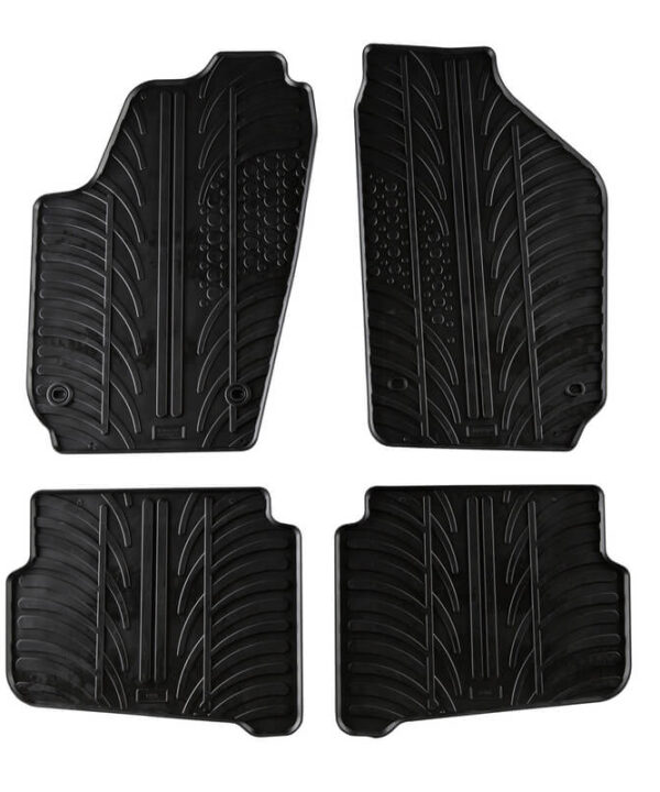 Kimpiris - Πατάκια Αυτοκινήτου Gledring 0061 VW Polo 9N-9N3 2003-2008 / Seat Ibiza 6L 2003-2008 / Seat Cordoba 6L 2003-2008 Μαύρο 4 Τεμάχια