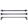 Μπάρες Οροφής Σιδερένιες CRUZ 921-102 Optima OS-125cm Μαύρες 2 Τεμάχια - Image 4
