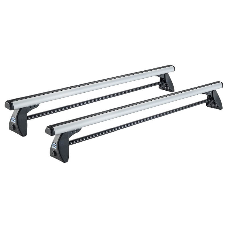 Μπάρες Οροφής Αλουμινίου CRUZ 924-012 Optima Alu T-108cm Ασημί 2 Τεμάχια - Image 2