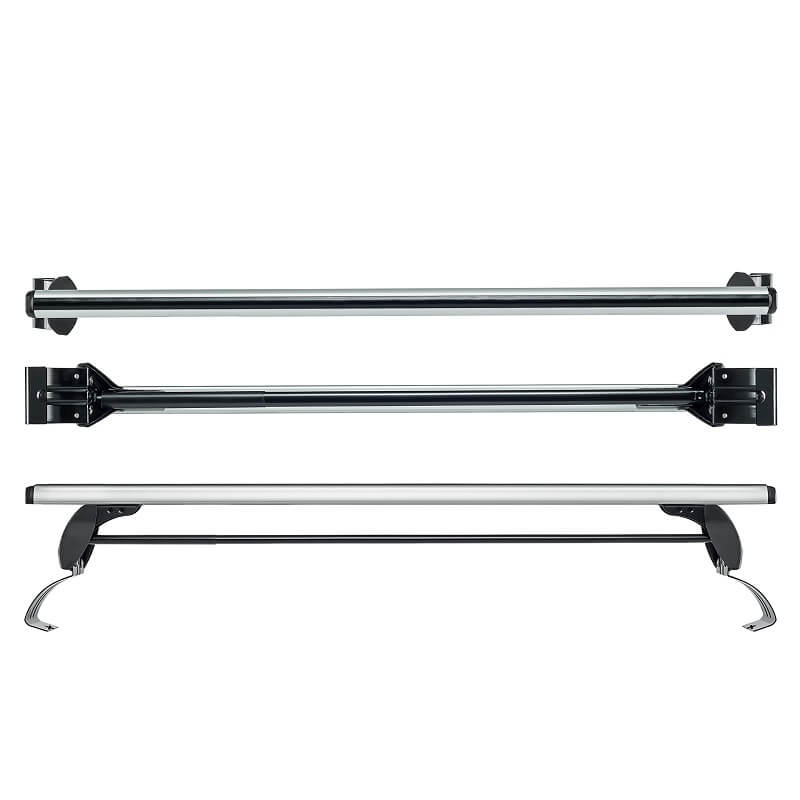 Μπάρες Οροφής Αλουμινίου CRUZ 924-012 Optima Alu T-108cm Ασημί 2 Τεμάχια - Image 4