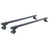 Kimpiris - Μπάρες Οροφής Σιδερένιες CRUZ Cargo Xpro-140cm 923-203 Σετ Με Πόδια Για VW Transporter / Multivan / Caravelle T5 03-15 / T6 15+ 2 Τεμάχια