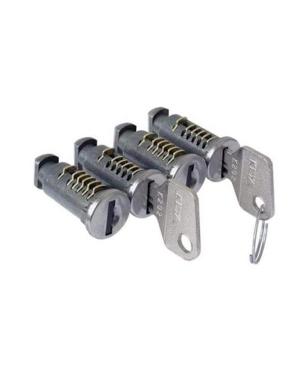 Kimpiris - Κλειδαριές Για Μπάρες Οροφής CRUZ 932-014 Σετ 4 Τεμάχια Με 2 Κλειδιά