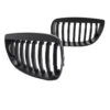 Καρδιές Μάσκας Για Bmw 1 E81 / E82 / E87 / E88 04-07 Μαύρο Ματ 2 Τεμάχια - Image 2