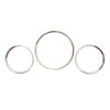 Kimpiris - Δαχτυλίδια Καντράν Για Mercedes-Benz C-Class W202 93-95 Χρώμιο