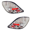 Kimpiris - Πισινά Φανάρια Set Για Peugeot 207 06-09 Led Chrome JunYan
