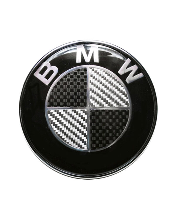 Kimpiris - Σήμα Καπό / Πορτ - Παγκάζ Κουμπωτό Bmw Carbon Μικρό 73mm