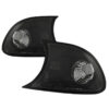 Kimpiris - Μπροστινά Φλας Για Bmw 3 E46 Coupe/Cabrio 99-01 Κουμπωτά Μαύρα 2 Τεμάχια Sonar