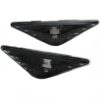 Kimpiris - Πλαϊνά Φλας Φτερού Για Ford Focus 98-04 / Mondeo 00-07 Black/Crystal 2 Τεμάχια