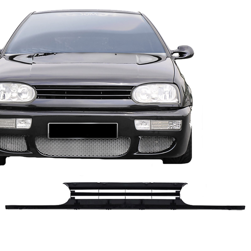Kimpiris - Μάσκα Για Vw Golf III (3) 93-98 VR6 Look Χωρίς Σήμα Μαύρη 1 Τεμάχιο