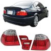 Kimpiris - Πισινά Φανάρια Set Για Bmw 3 E46 Sedan 98-01 Led Κόκκινο/Crystal Eagle Eyes