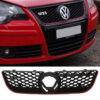 Kimpiris - Μάσκα Για Vw Polo 9N3 05-09 GTI Look Κυψελωτή Με Κόκκινο Σιρίτι 1 Τεμάχιο
