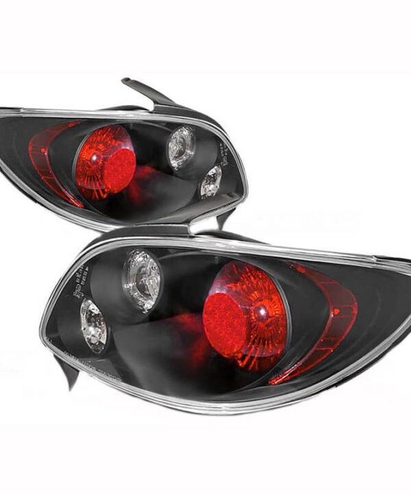 Kimpiris - Πισινά Φανάρια Set Για Peugeot 206 98-07 Μαύρα Sonar