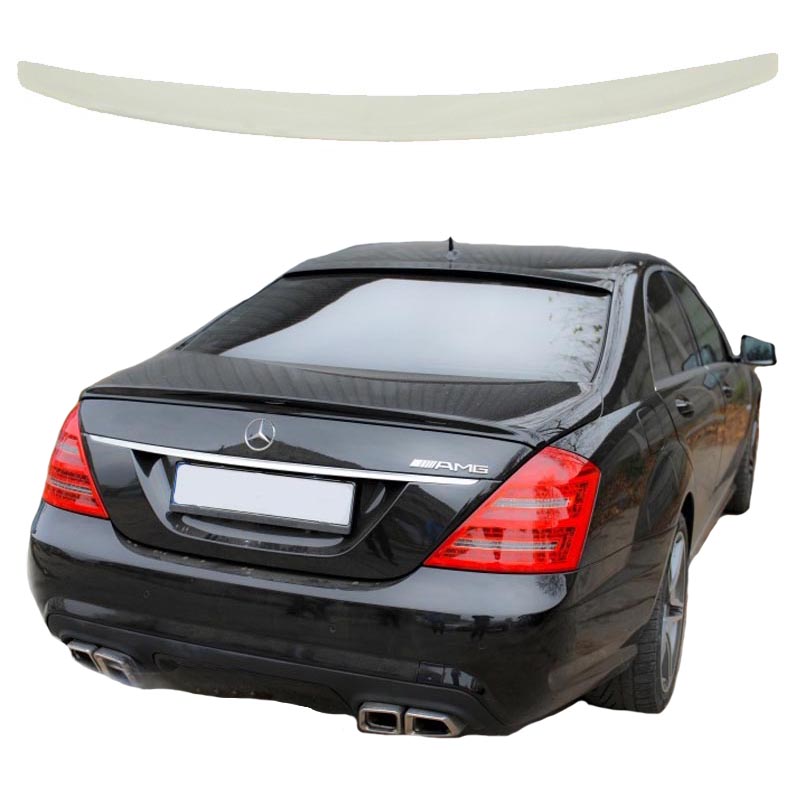 Kimpiris - Αεροτομή Πορτ Παγκάζ Για Mercedes-Benz S-Class W221 05-13 Amg Look Lipspoiler Από Πολυουρεθάνη