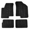 Kimpiris - Πατάκια Αυτοκινήτου Gledring 0233 Kia Soul 2009-2014 Μαύρο 4 Τεμάχια