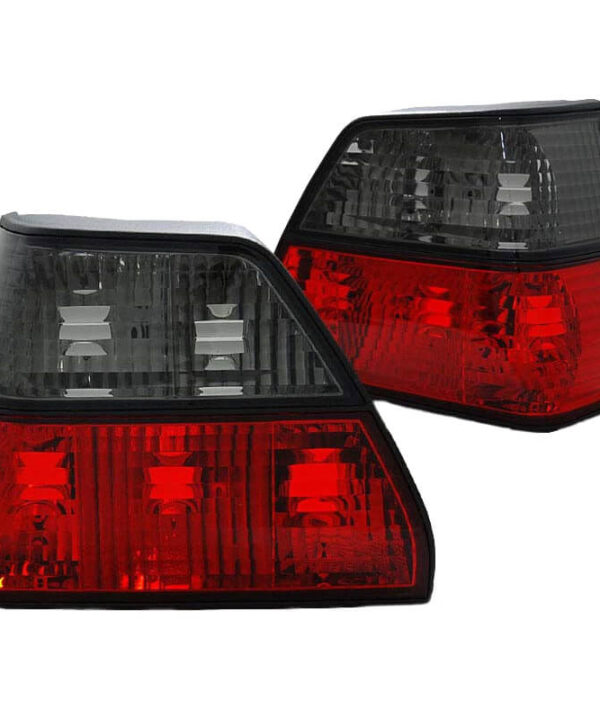 Kimpiris - Πισινά Φανάρια Set Για Vw Golf II (2) 83-92 Κόκκινο/Smokel Depo