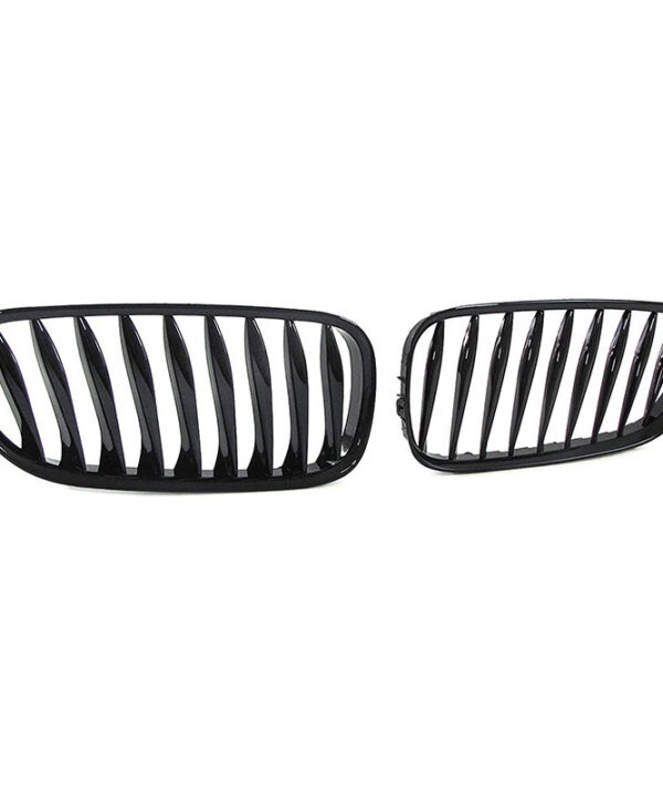 Alternative view of Καρδιές Μάσκας Για Bmw Z4 E85 / E86 02-08 Μαύρο Γυαλιστερό 2 Τεμάχια
