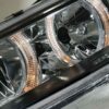 Μπροστινά Φανάρια Set Για Seat Leon / Toledo 1M 99-05 Angel Eyes Μαύρα H7/H7 Depo - Image 3