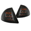 Μπροστινά Φλας Για Bmw 3 E46 99-01 Sedan/Touring Μαύρα/Clear Led 2 Τεμάχια Eagle Eyes - Image 2
