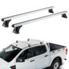 Kimpiris - Μπάρες Οροφής Αλουμινίου CRUZ 924-717 Oplus AT-133cm Ασημί 2 Τεμάχια