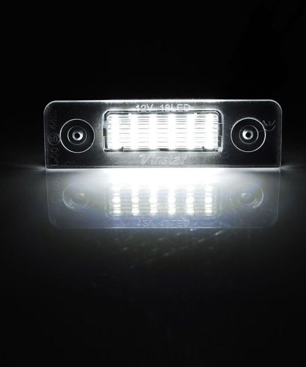 Alternative view of Led Φαναράκια Πινακίδας Για Skoda Octavia 1Z 09-12 / Roomster 06-10 Canbus Ζευγάρι 2 Τεμάχια