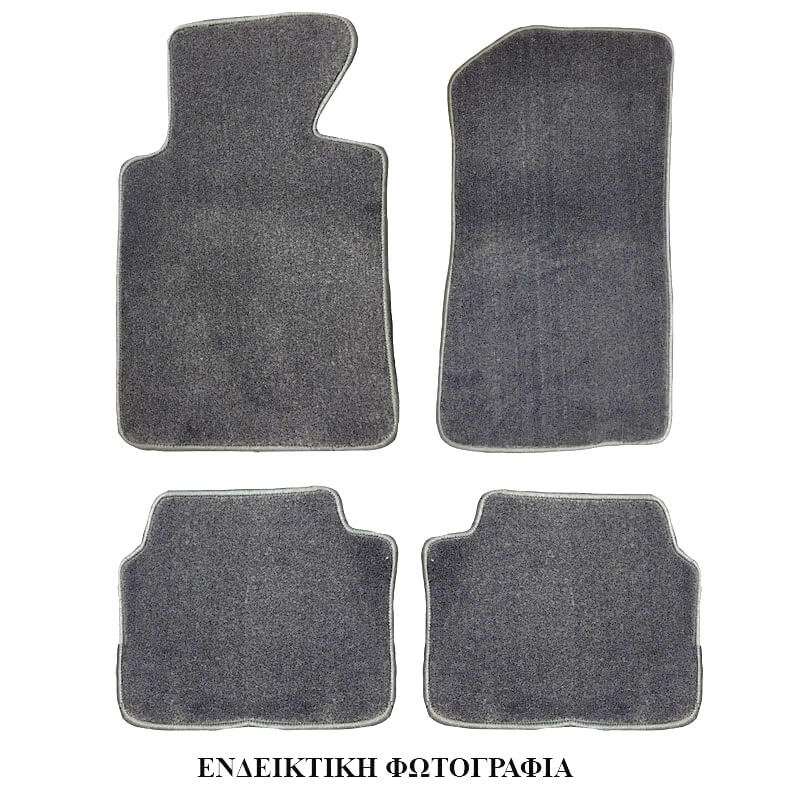 Kimpiris - Μοκέτες Αυτοκινήτου Για BMW E60/E61 2003-2010 Γκρι 4 Τεμάχια