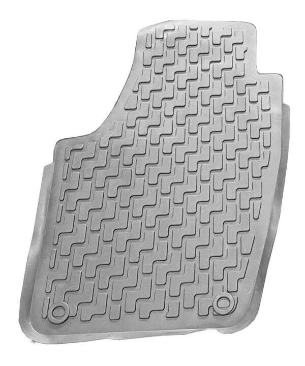 Alternative view of Πατάκια Σκαφάκια 3D Από Λάστιχο Για Skoda Fabia 2002- / 2007-2014 "Star Diamond" 4 Τεμάχια Γκρι