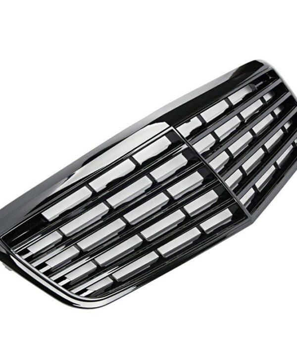 Alternative view of Μάσκα Για Mercedes-Benz E-Class W211 06-09 Amg / Avantgarde Look Γυαλιστερό Μαύρο 1 Τεμάχιο