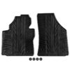 Kimpiris - Πατάκια Αυτοκινήτου Gledring 0069 VW Caddy 2004-2020 Μαύρο 2 Τεμάχια