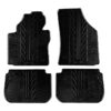 Kimpiris - Πατάκια Αυτοκινήτου Gledring 0070 VW Caddy 2004-2020/ VW Caddy Cross 2013-2020 Μαύρο 4 Τεμάχια