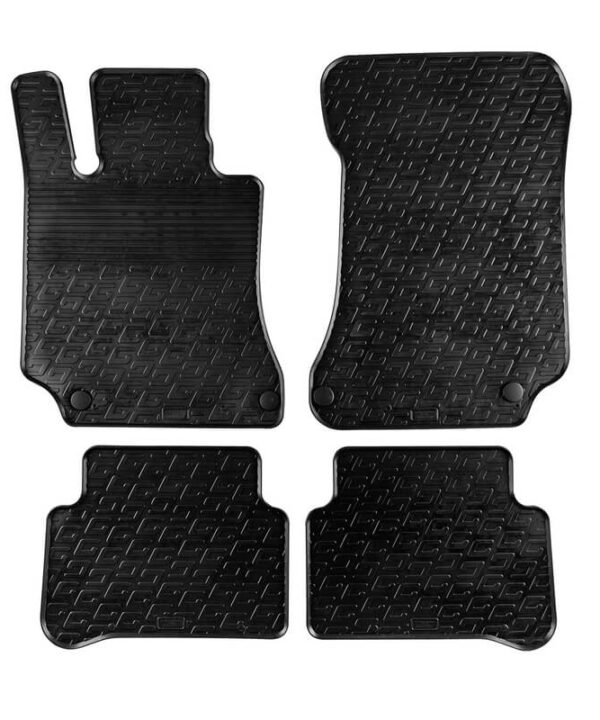 Kimpiris - Πατάκια Αυτοκινήτου Gledring 0319 Mercedes W212 E-Class 2014-2016 Μαύρο 4 Τεμάχια