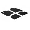 Kimpiris - Πατάκια Αυτοκινήτου Gledring 0144 Fiat Panda 2012-2014 Μαύρο 4 Τεμάχια