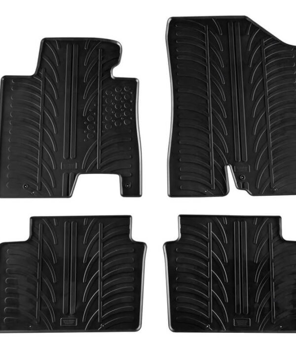 Kimpiris - Πατάκια Αυτοκινήτου Gledring 0201 Hyundai I30 2012-2015/ Kia Cee'd Sedan & Station Wagon 2012-2015 Μαύρο 4 Τεμάχια