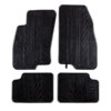 Kimpiris - Πατάκια Αυτοκινήτου Gledring 0130 Fiat Grande Punto 2005-2010 Μαύρο 4 Τεμάχια