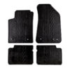 Kimpiris - Πατάκια Αυτοκινήτου Gledring 0131 Fiat Bravo 2007-2014 / Lancia Delta 2009- Μαύρο 4 Τεμάχια
