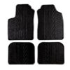 Kimpiris - Πατάκια Αυτοκινήτου Gledring 0132 Fiat Panda 2003-2011 Μαύρο 4 Τεμάχια