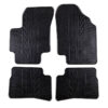 Kimpiris - Πατάκια Αυτοκινήτου Gledring 0191 Hyundai Accent 2005-2010 / Kia Rio 2005-2010 Μαύρο 4 Τεμάχια