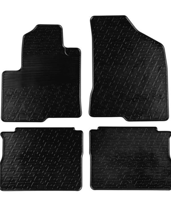 Kimpiris - Πατάκια Αυτοκινήτου Gledring 0194 Hyundai Santa FE 2005-2012 Μαύρο 4 Τεμάχια