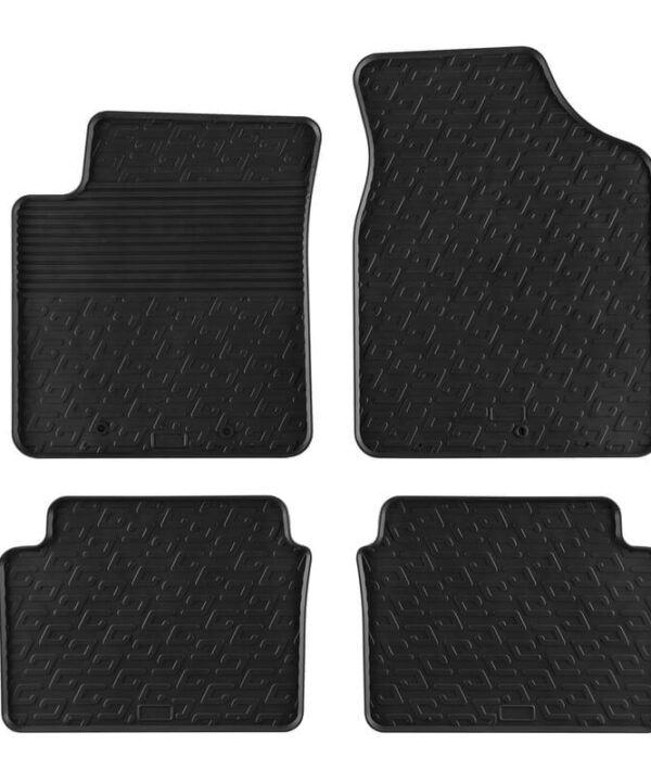 Kimpiris - Πατάκια Αυτοκινήτου Gledring 0195 Hyundai I10 2008-2013 Μαύρο 4 Τεμαχίων