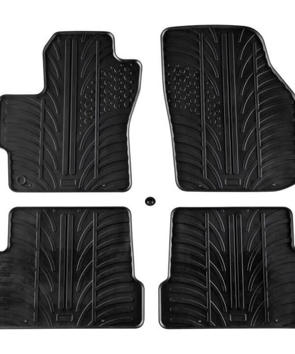 Kimpiris - Πατάκια Αυτοκινήτου Gledring 0211 Mazda 3 2004-2008 Μαύρο 4 Τεμάχια