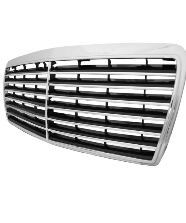 Alternative view of Μάσκα Για Mercedes-Benz E-Class W124 93-95 Avantgarde Χρώμιο/Μαύρο 1 Τεμάχιο