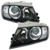Μπροστινά Φανάρια Set Για Skoda Octavia 1Z 04-08 Projectors Black H7/H1 Depo - Image 2
