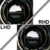Μπροστινά Φανάρια Set Για Audi A3 8L 00-03 Angel Eyes Μαύρα H7/H7 Depo - Image 4