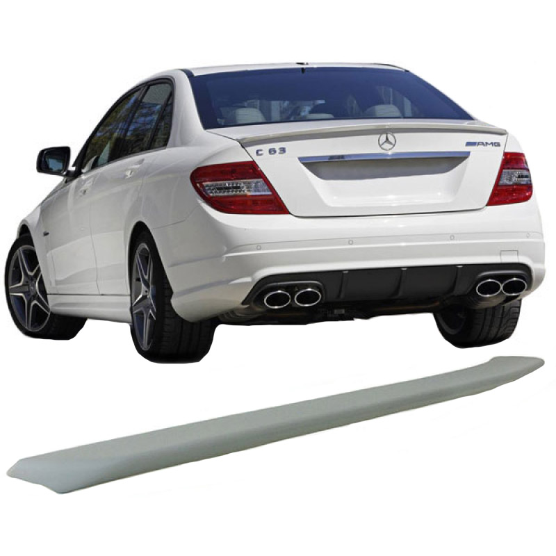 Kimpiris - Αεροτομή Πορτ Παγκάζ Για Mercedes-Benz C-Class W204 07-14 Amg Look Lipspoiler Από Πολυουρεθάνη