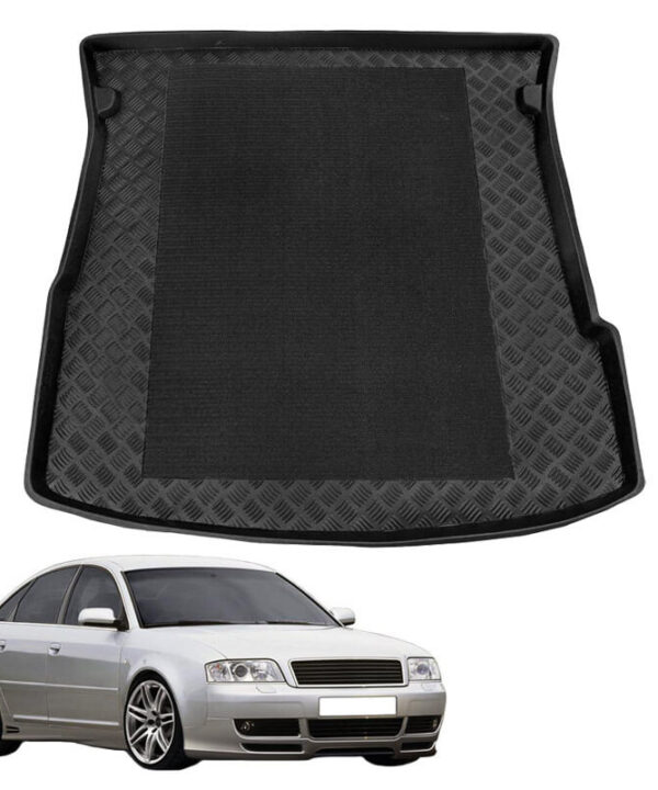 Kimpiris - Πατάκι Πορτ-Παγκάζ 3D Σκαφάκι Για Audi A6 C5 97-04 Sedan Μαύρο Rezawplast