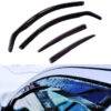 Kimpiris - Ανεμοθραύστες Heko Για Renault Clio (2012+) 5 Πορτο - Φιμέ Χρώμα Σετ 4 Τεμάχια Εμπρός Και Πίσω 27184