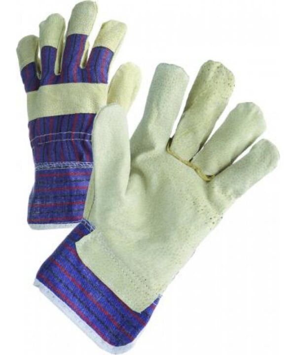 Kimpiris - Γάντια Εργασίας Από Δέρμα Χοίρου No10 - XL (PBS) Μπεζ 2 Τεμάχια