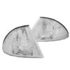 Kimpiris - Μπροστινά Φλας Για Bmw 3 E46 99-01 Sedan/Touring Λευκό 2 Τεμάχια Depo